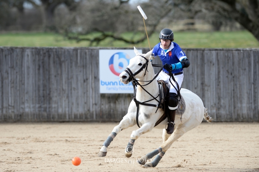 The Playnation Arena Polo Test Match at The All England Polo Club, Hickstead, 02/03/2019 - High Goal Challenge: Hedonism Wines v Centtrip Wales - Test Match for the Brian Morrison Tropby: England vs France - © www.imagesofpolo.com